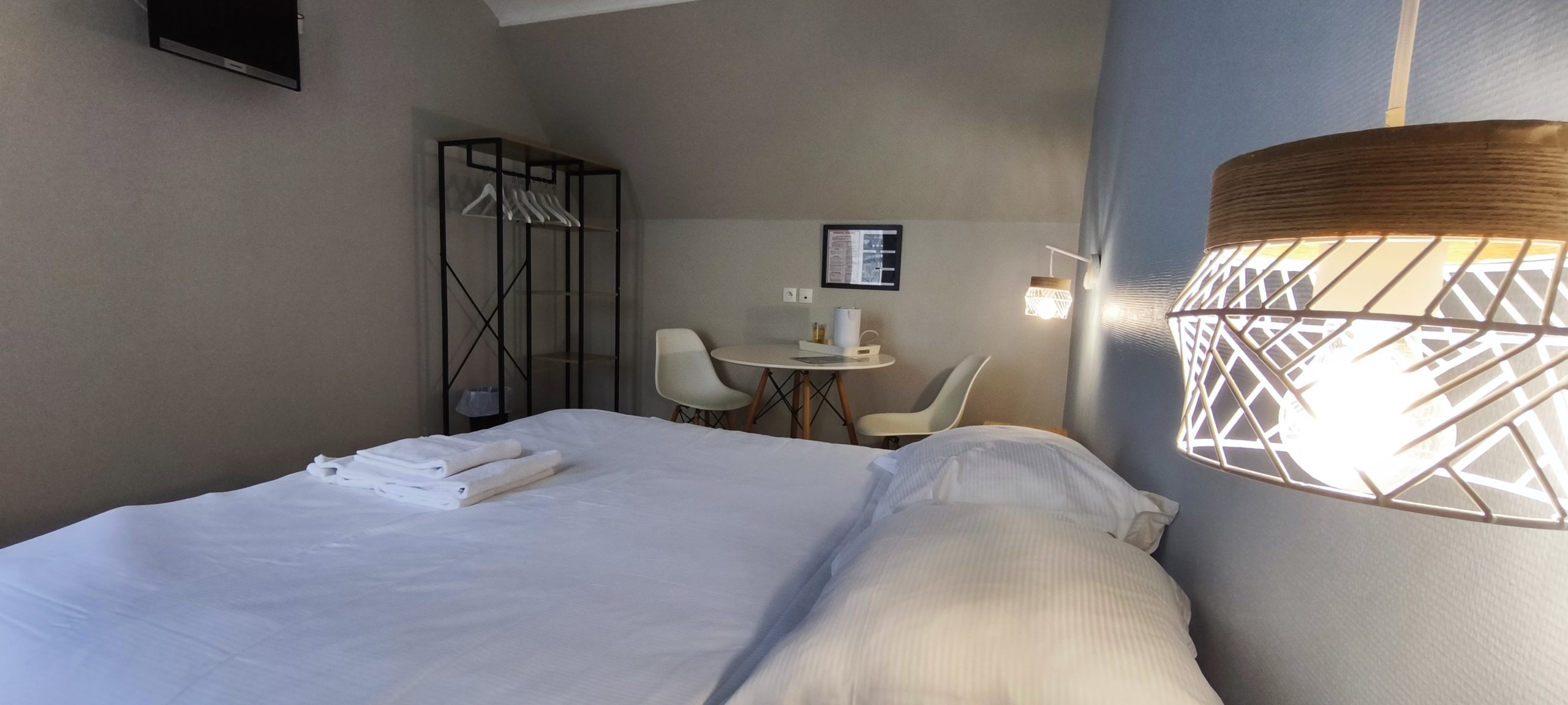 Chambre d'hôtel confortable au Flobart